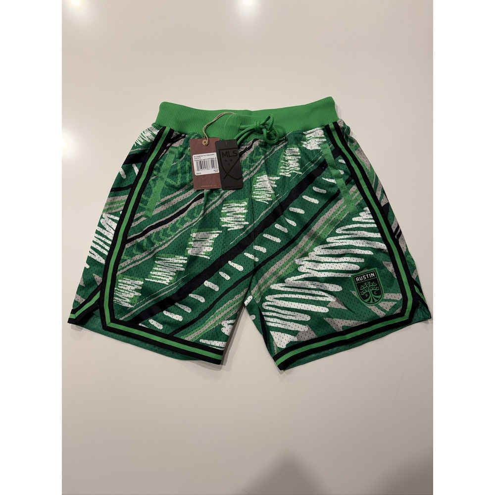 Mitchell & Ness MLS Game Day Pattern Short Austin FC Green Men's M